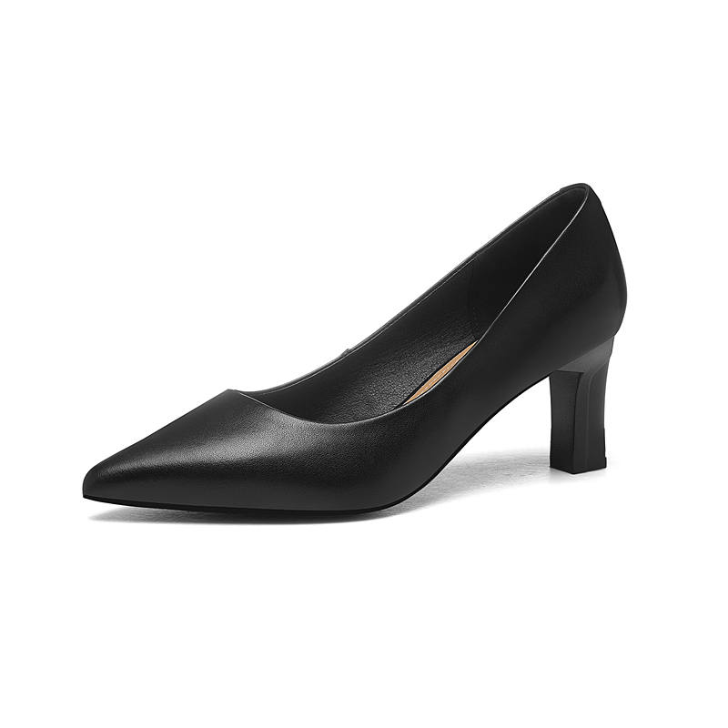 JINSITU Top Grain Cow Leather High Heels Women's