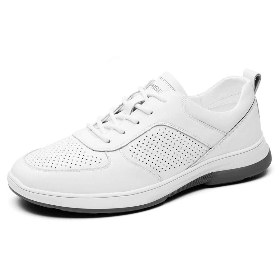 KAISER KAISER Men's Casual Shoes Men's Low Top White