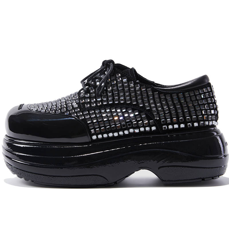 BLOCCO5 Spring Summer, Cream Puff Shoes Casual Shoes Women's Black