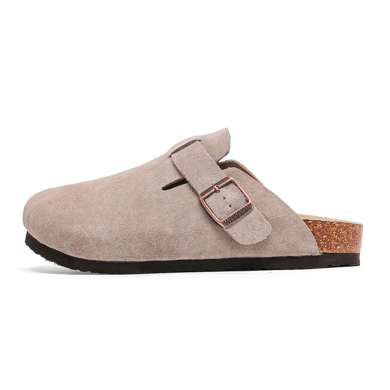 Zuogedu Abrasion Resistant Slip Resistant Abrasion Resistant Slip Resistant Closed Toe Slippers Men's
