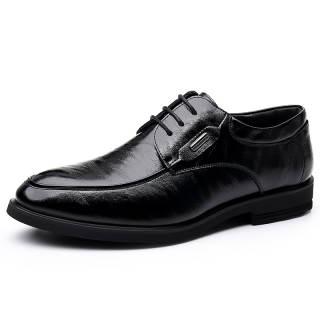 BATUTENG Dress Shoes Men's Low Top Black