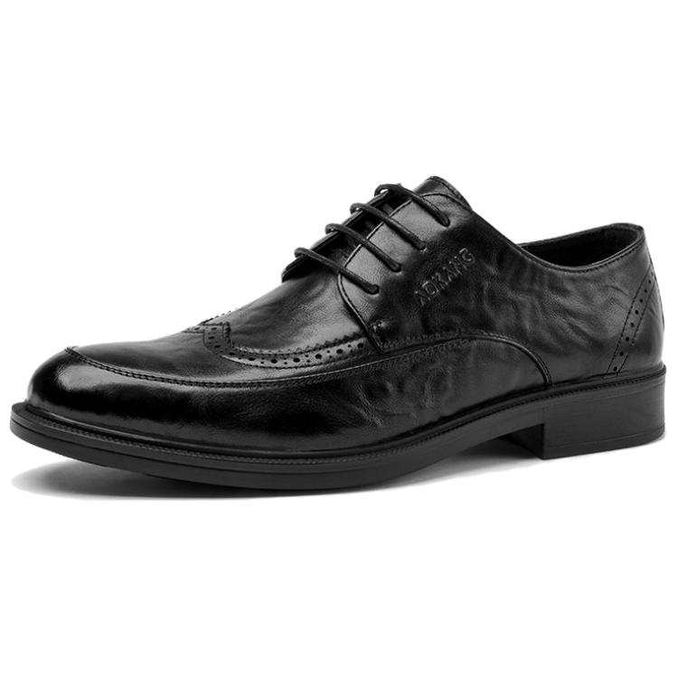 AOKANG Slip Resistant Abrasion Resistant Dress Shoes Men's Black