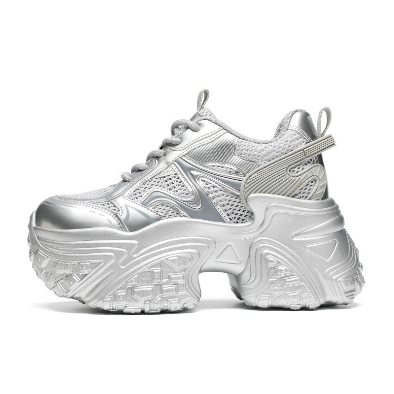 ZHR Baby's Breath Abrasion Resistant Breathable Low top Chunky Sneakers Women's