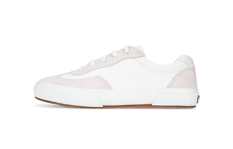 SUPERGA German Army Trainers Unisex Low Top White Pink