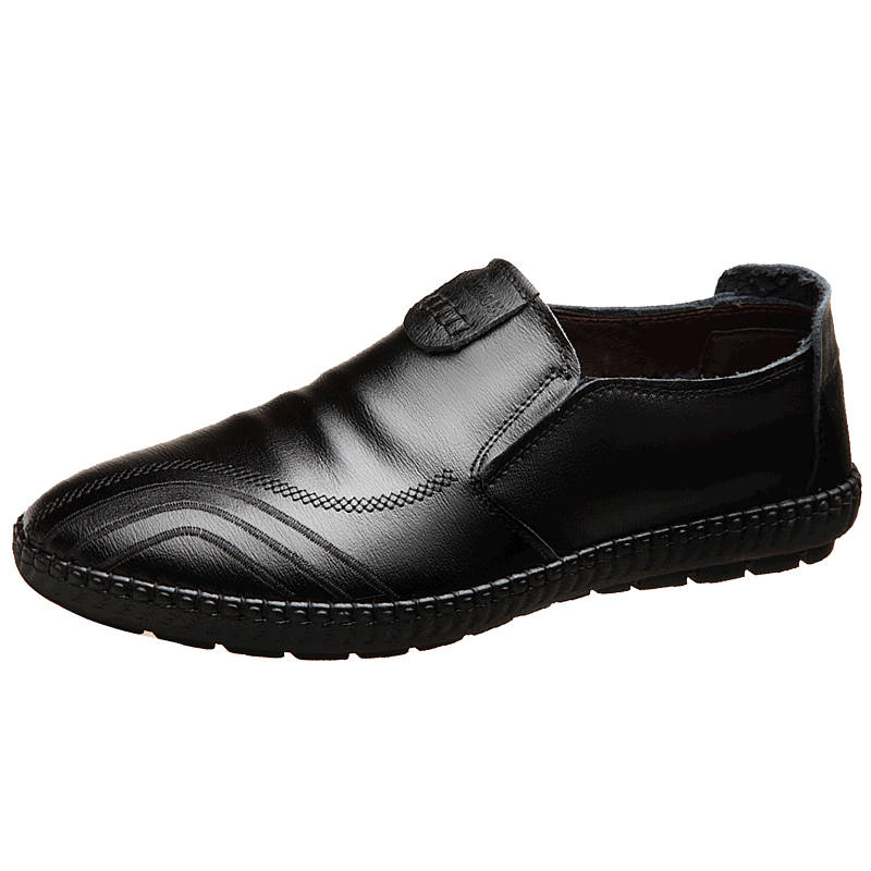 MEXICAN Casual Shoes, Slip on Leather Shoes Men's