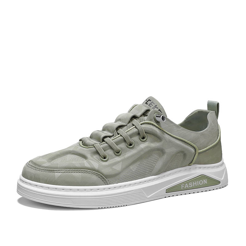 SHOUBA Fabric Low top Skateboard Shoes Men's