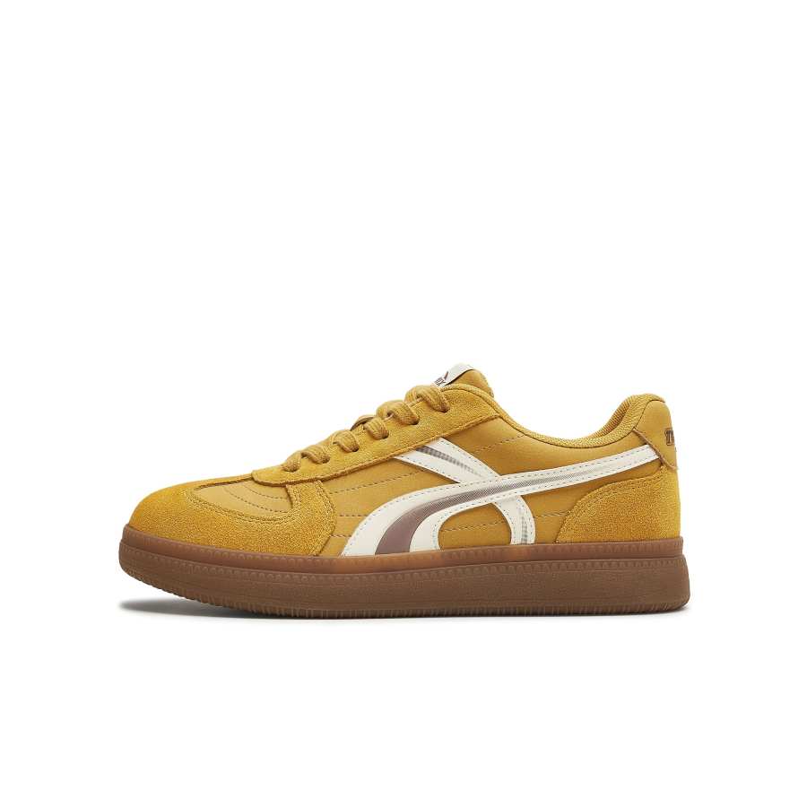 Teenmix Neon Speedster, Adventure Yellow, Skateboard Training Shoes Cow Split Leather Low top Skateboard Shoes