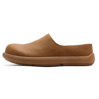 IZEIZIG Rubber Sole Leather Patchwork Odor Resistant Abrasion Resistant Slip Resistant
