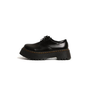 SHUXI Pu Women's Casual Shoes 5CM Women's Black