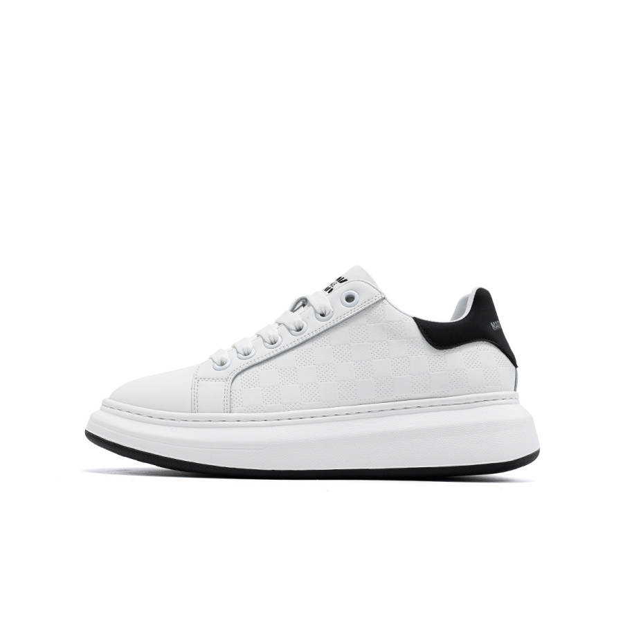 FAIRWHALE Casual Shoes Unisex Low Top White