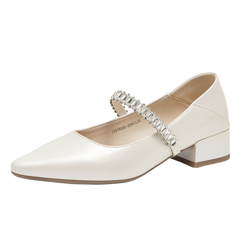 GEMEIQ Chunky Heel Mary Jane Shoes Women's