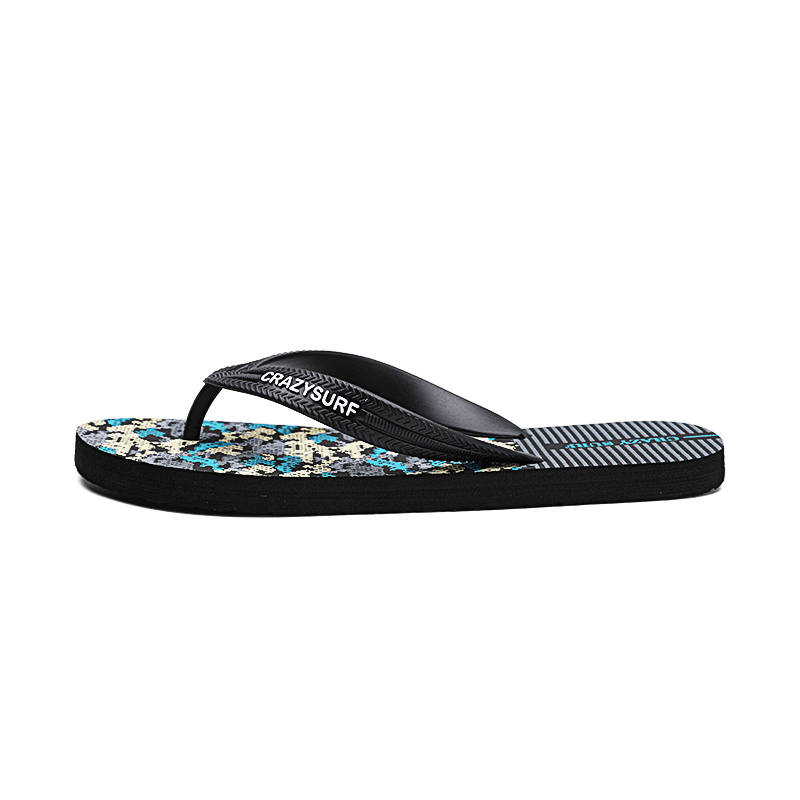 XIMO BULL XIMO BULL Rubber Sole Stitching Abrasion Resistant Flip Flops Men's