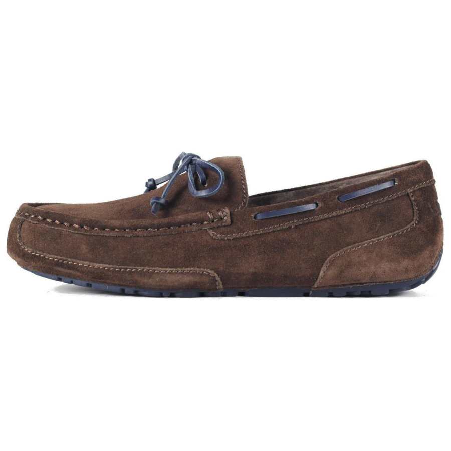 UGG AUSTRALIA Men's Collection CHESTER Suede Comfortable Casual Shoes Men's Brown