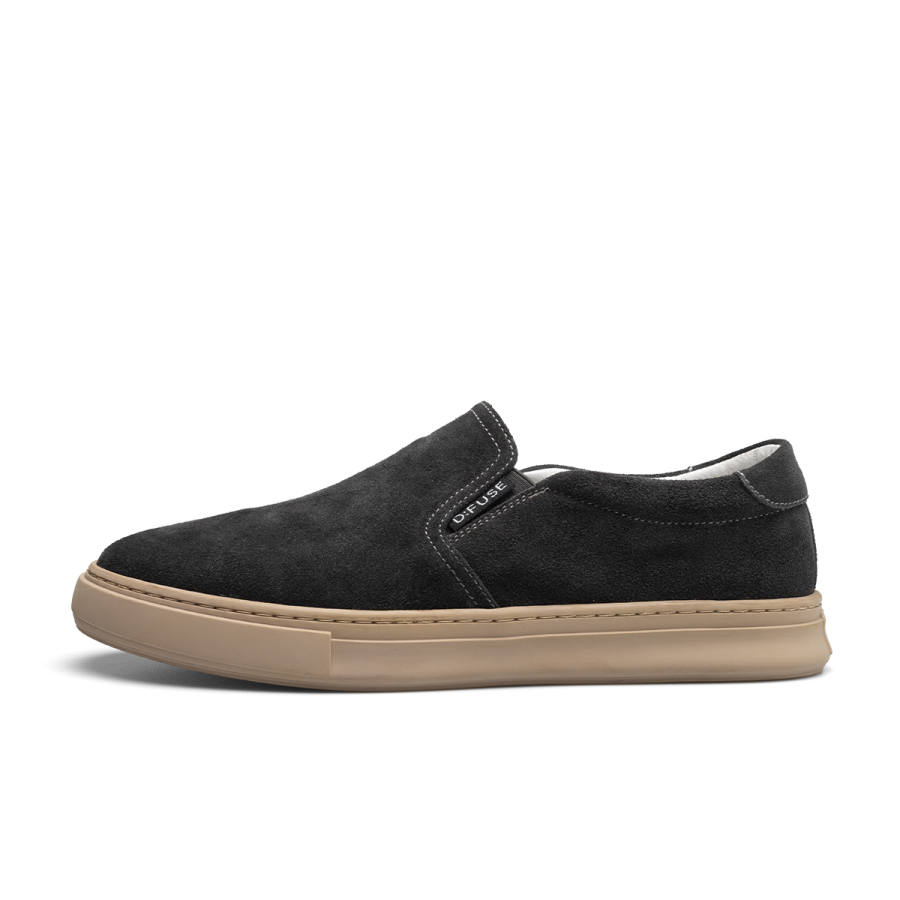 D:FUSE SCANDINAVIA D FUSE SCANDINAVIA Cow Split Leather Casual Shoes Men's