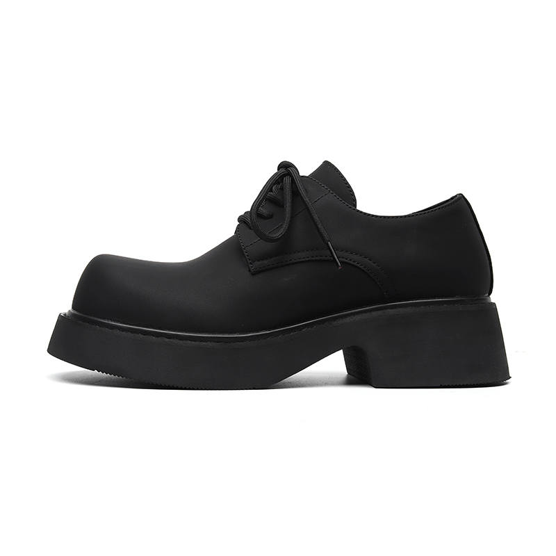 IZEIZIG IZEIZIG Microfiber Leather Casual Shoes Men's Black