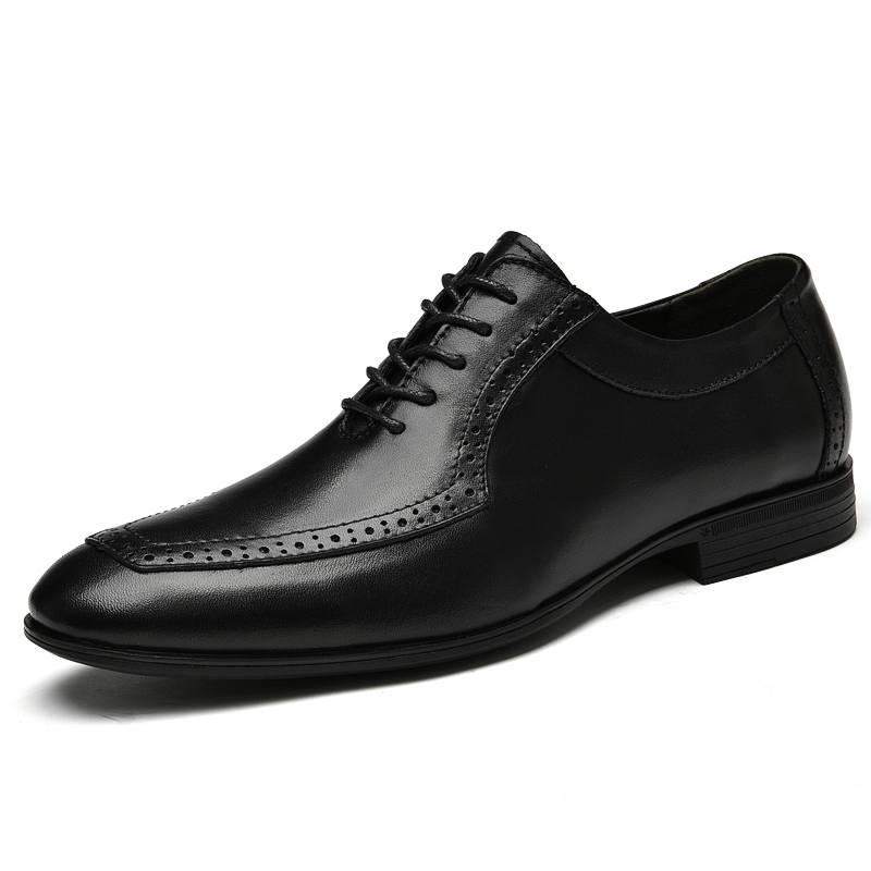 DILIKAN Dress Shoes Men's Low Top Black/Brown