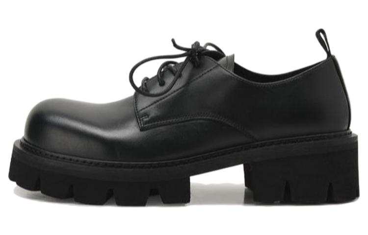 EARL JOEL Leather Casual Shoes Men's Black