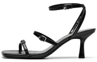 Beau Today Cow Leather Stylish Sandal 6.8cm Women's