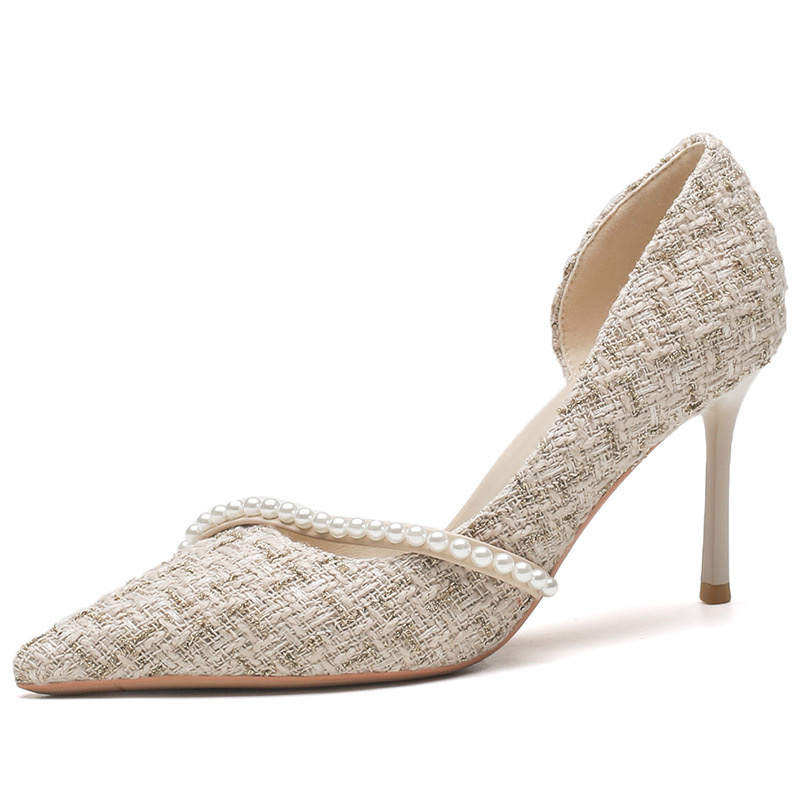 HKCP Slim Heel High Heels 8cm Women's