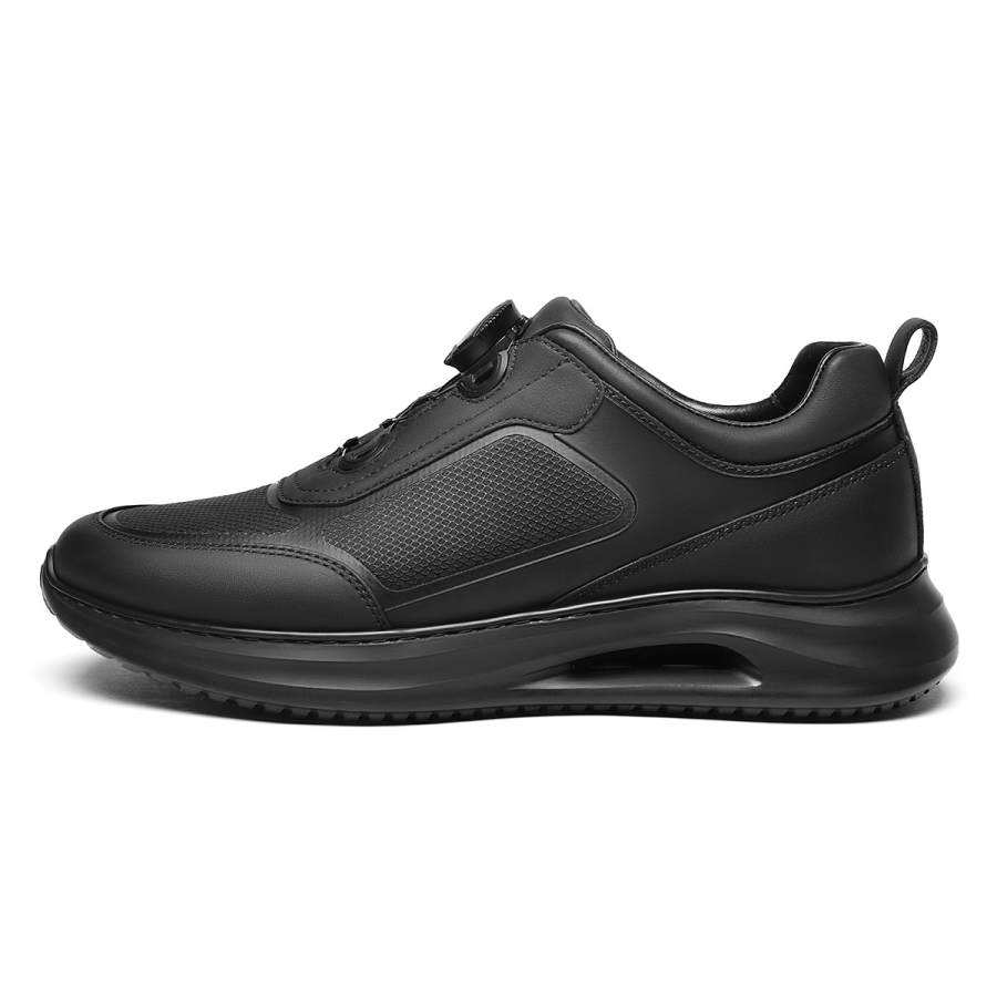 VOLO Cow Leather Casual Shoes Men's Black