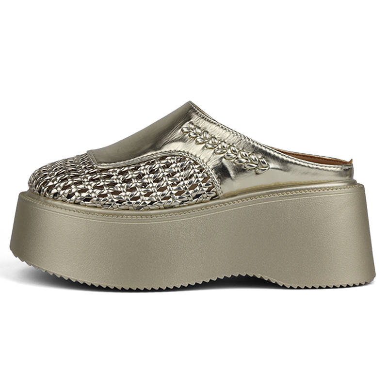 JIANGBANG Closed Toe Slippers Women's