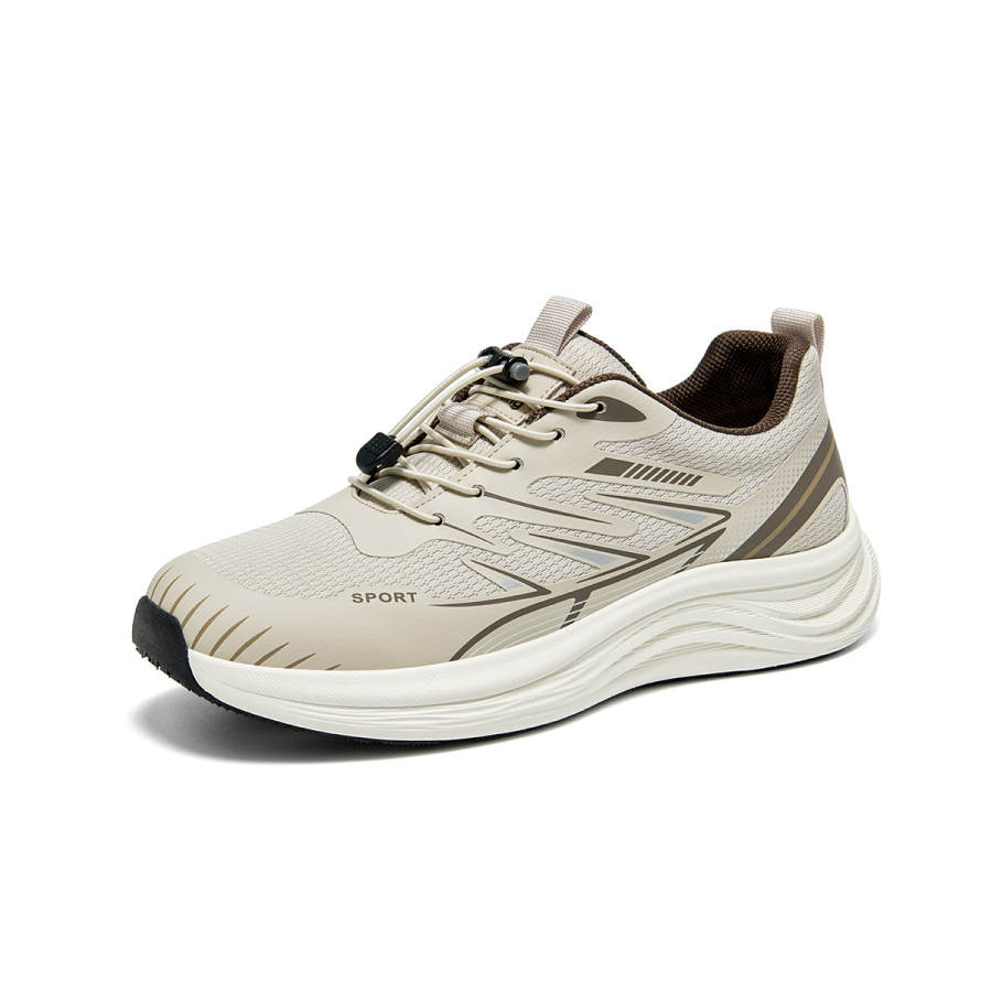 Spider King Fabric Breathable Low top Casual Shoes Men's Apricot