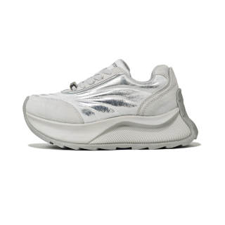 JEHURFIE Microfiber Leather Abrasion Resistant Height Increasing Low top Casual Shoes Women's