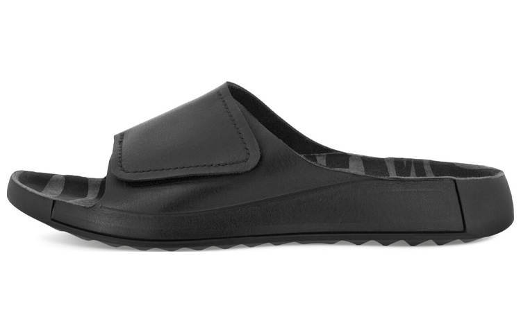 Ecco Ecco Hook and loop Slide Slippers Men's Black