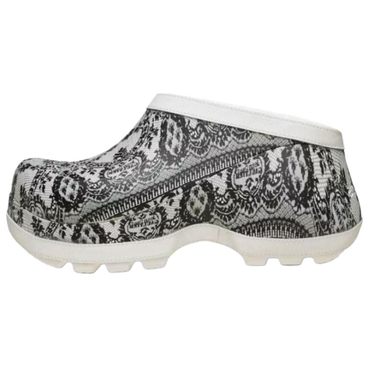 Crocs Jean Paul Gaultier x Crocs Abrasion Resistant Abrasion Resistant Closed Toe Slippers Unisex Black White