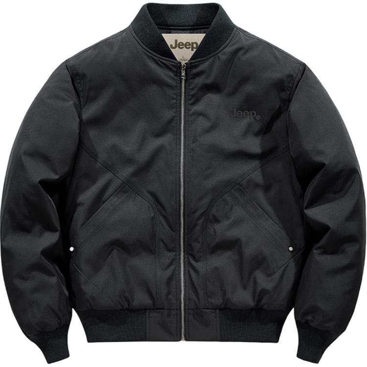 Jeep Jeep Puffer Jackets Unisex Baseball Collar Moderate Cargo Puffer Jacket