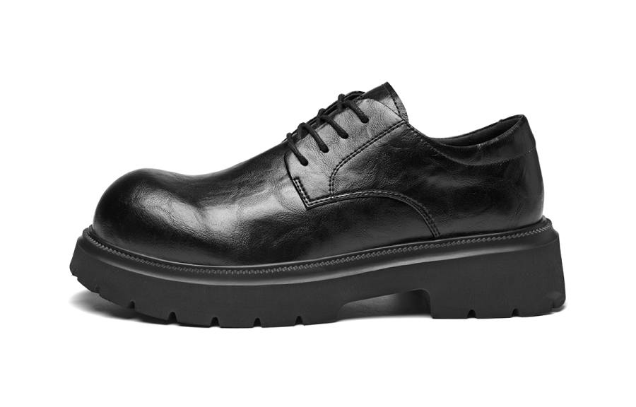 HLA Men's Casual Shoes Men's Low Top Black/Charcoal Black