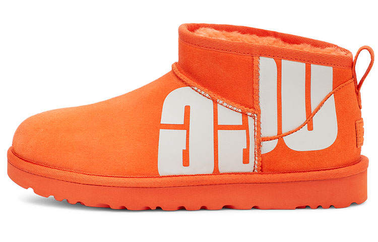 UGG UGG Classic Ultra Mini Broken Logo 'Orange Soda' Women's