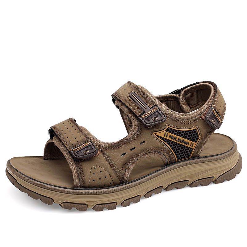 Mulinsen Mulinsen Microfiber Leather Beach Sandals Men's