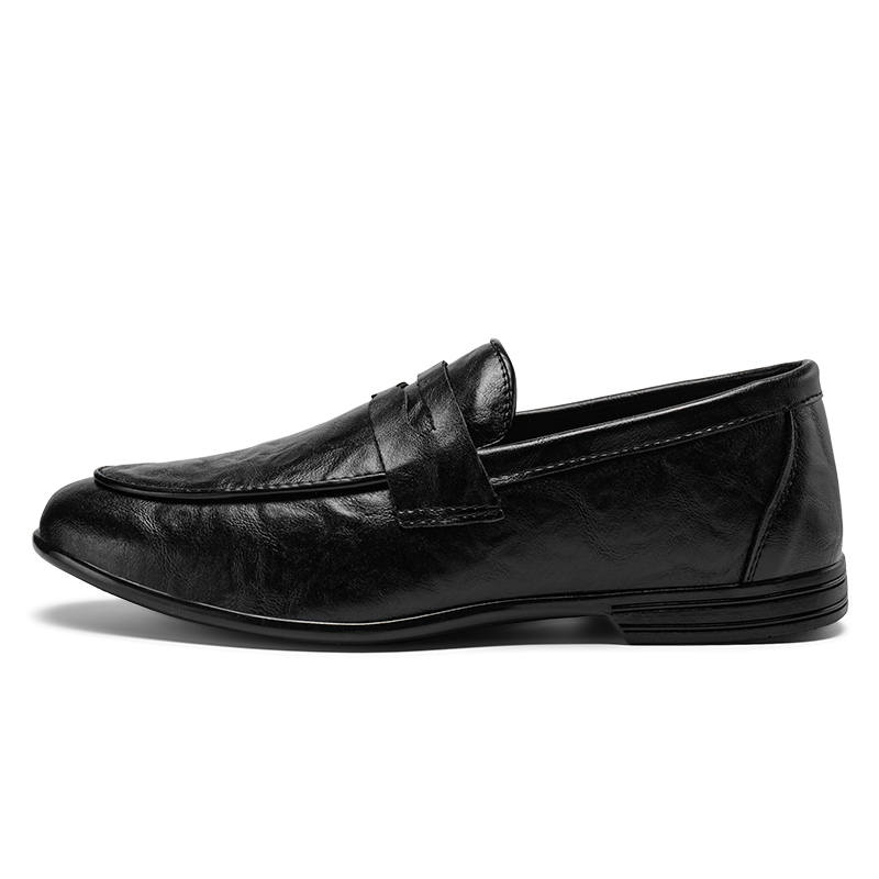 CAOZE BUSINESS Pu Casual Shoes Men's Black