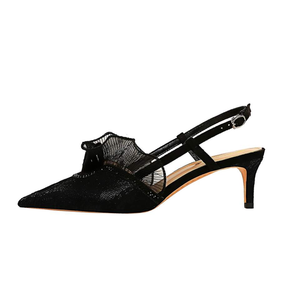 QITUMAUL Slim Heel High Heels 5CM Women's