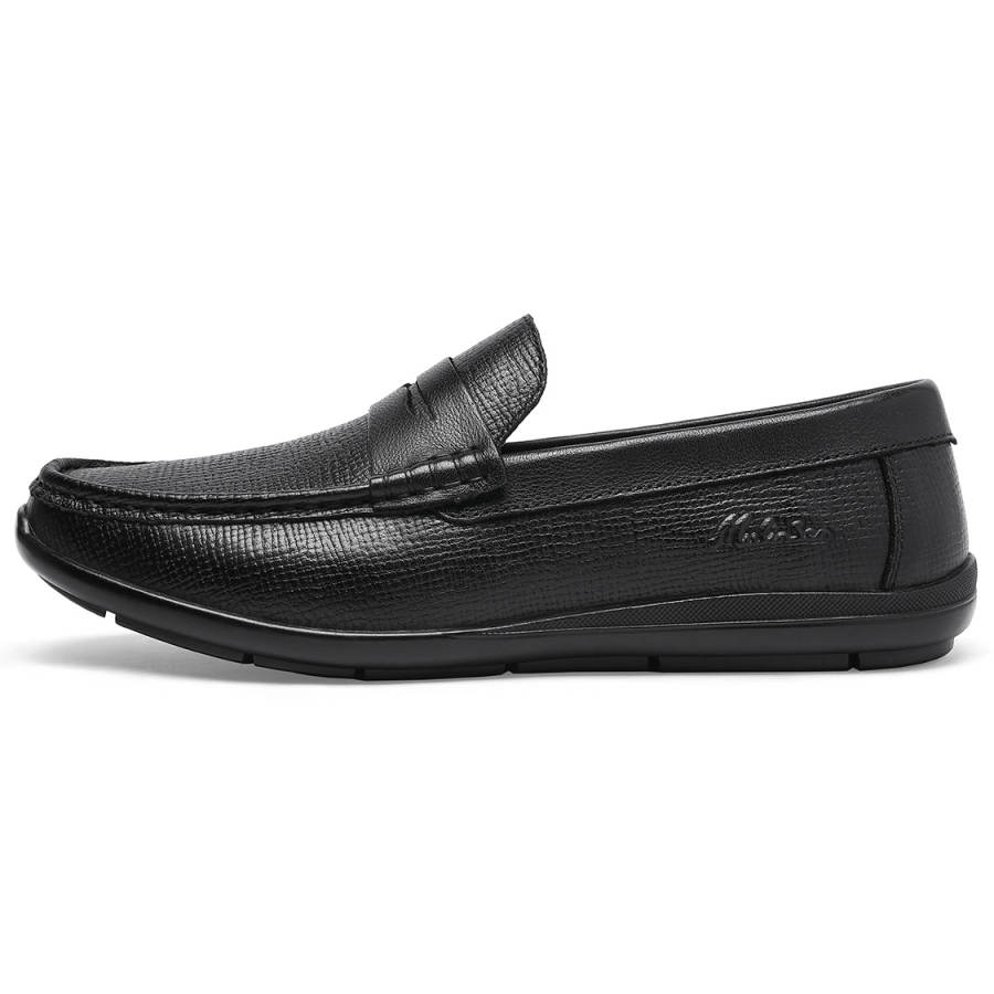 Mulinsen Cow Leather Casual Shoes Men's Black