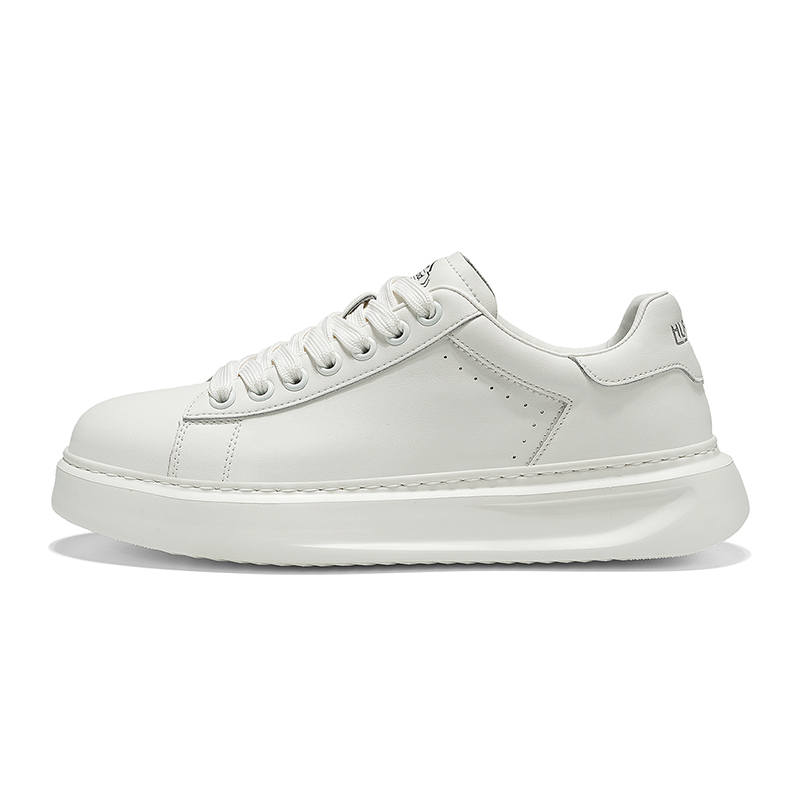 HLA Synthetic Leather Breathable Height Increasing Low top Skateboard Shoes Men's