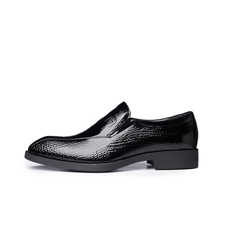 LAORENTOU Dress Shoes Men's Low Top Black/Brown/Blue