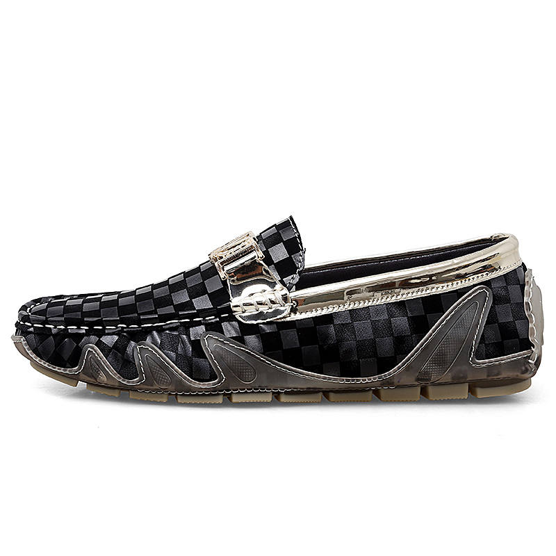 CITONGXIANSHENG Cow Split Leather Casual Shoes Men's