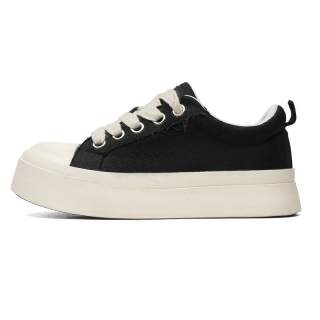 PEDLOR Low top Canvas Shoes Men's Black