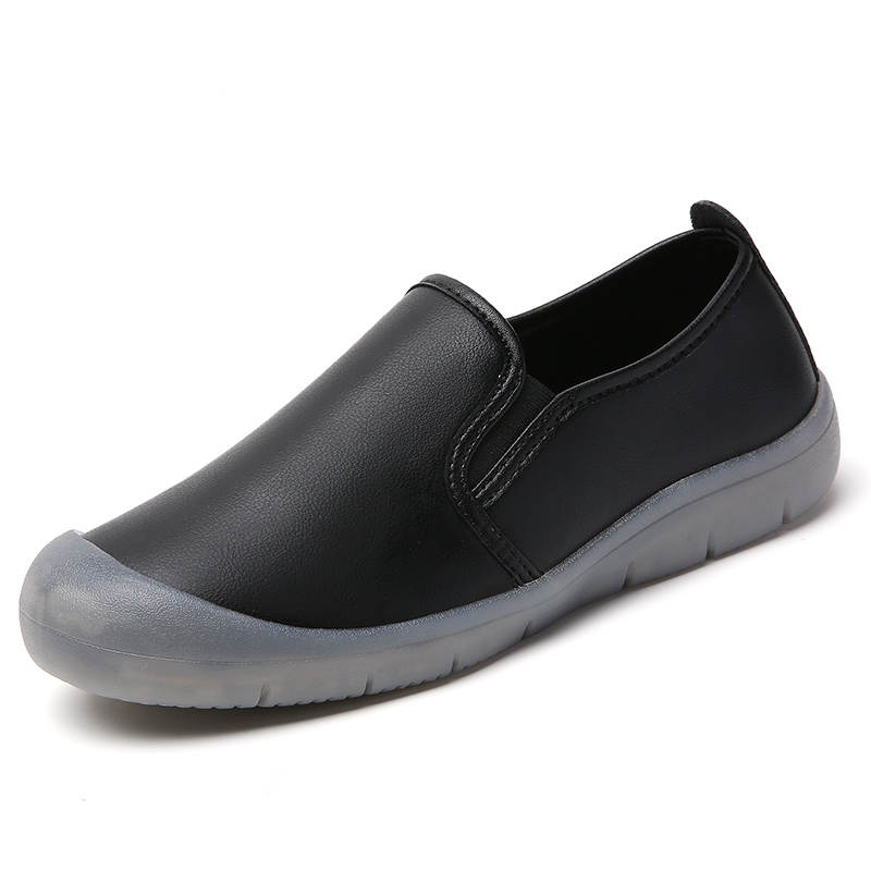 Reivantix Reivanti Cow Leather Casual Shoes Women's Black