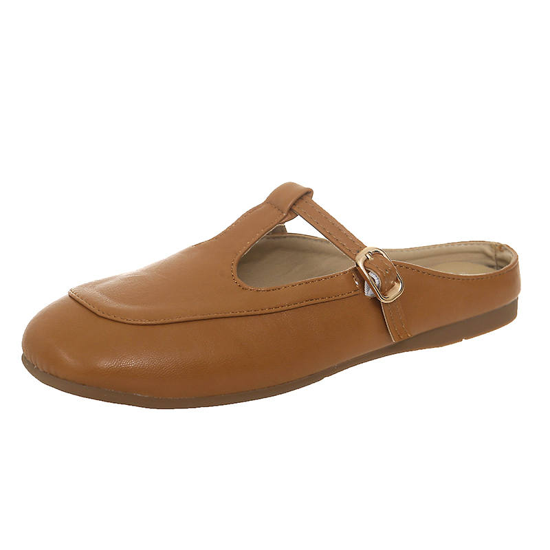 Medd Rubber Sole Abrasion Resistant Closed Toe Slippers Women's