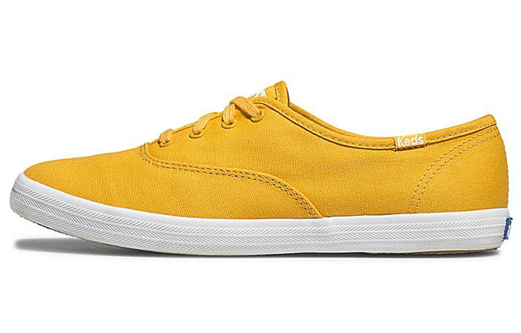 Keds Canvas Shoes Women's Low Top Yellow