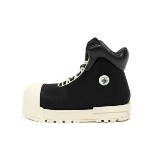 FVVO x ROCKSTA Ankle Boots Unisex Black White