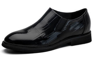 SULEGAO Dress Shoes Men's Black