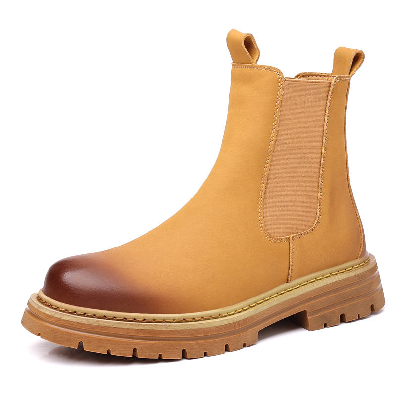 Shanpijiang Pu Chelsea Boots Men's