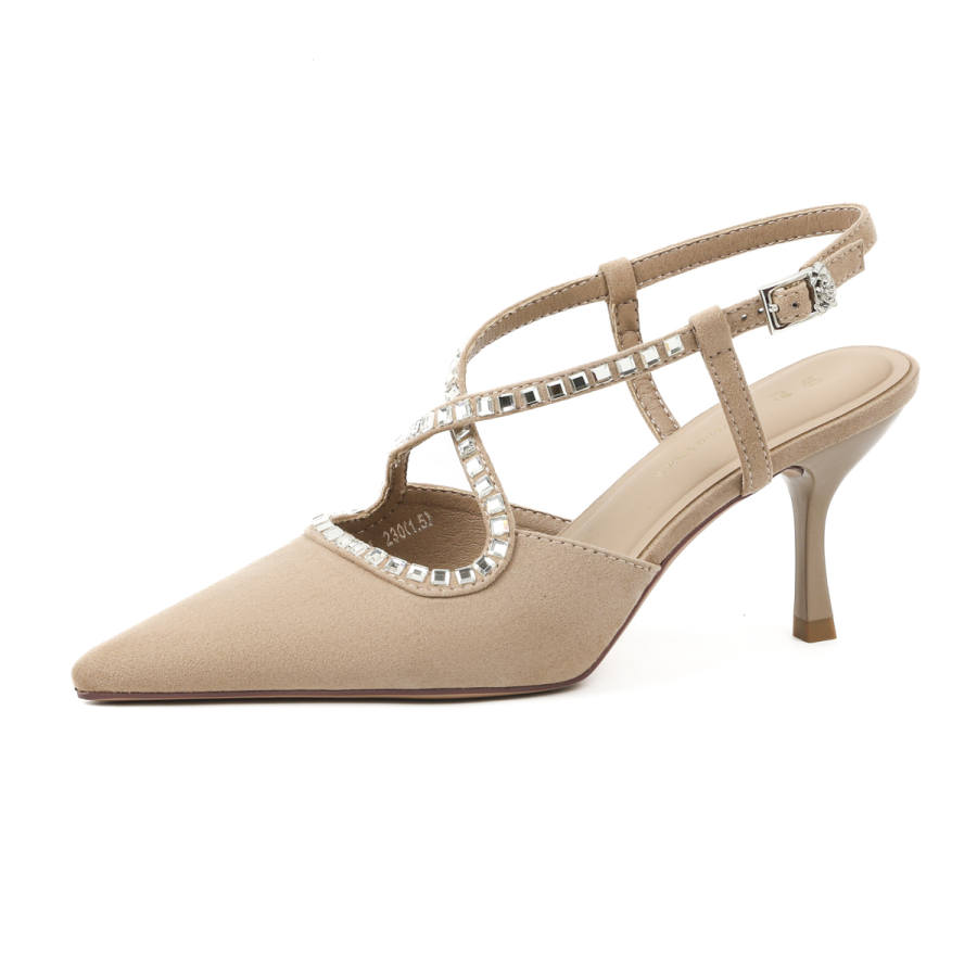 Bamiti Slim Heel High Heels 7cm Women's