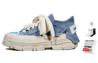 NUTTINESS Original Design, Rock Collection Denim Height Increasing Abrasion Resistant Lightweight Slip Resistant
