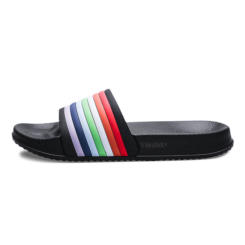 YIMINU Rubber Abrasion Resistant Abrasion Resistant Slide Slippers Men's