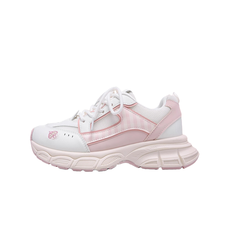 CPXO Synthetic Leather Low top Chunky Sneakers Women's